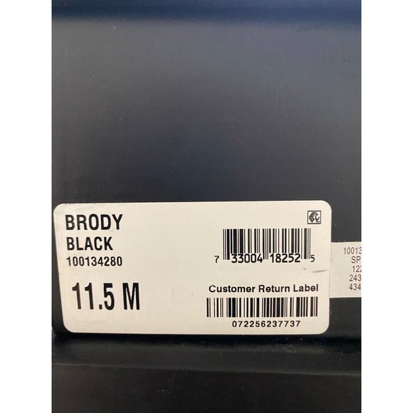 INC International Concepts Men's Brody Lace-up Boots Black Size 11.5M NIB - Picture 3 of 3